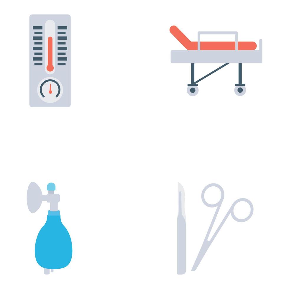 Medical Checkup Elements vector