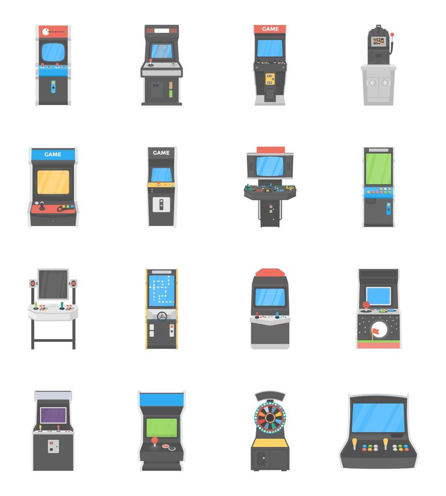 Slot Machines Concepts vector