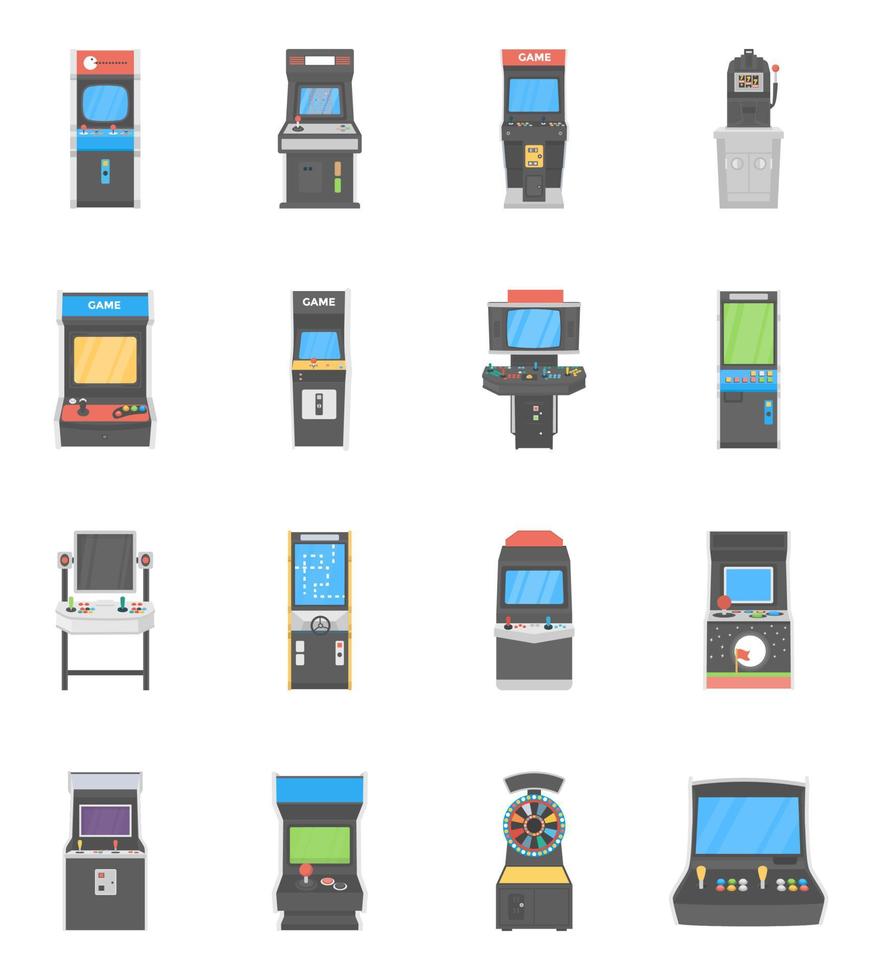 conceptos de máquinas tragamonedas vector