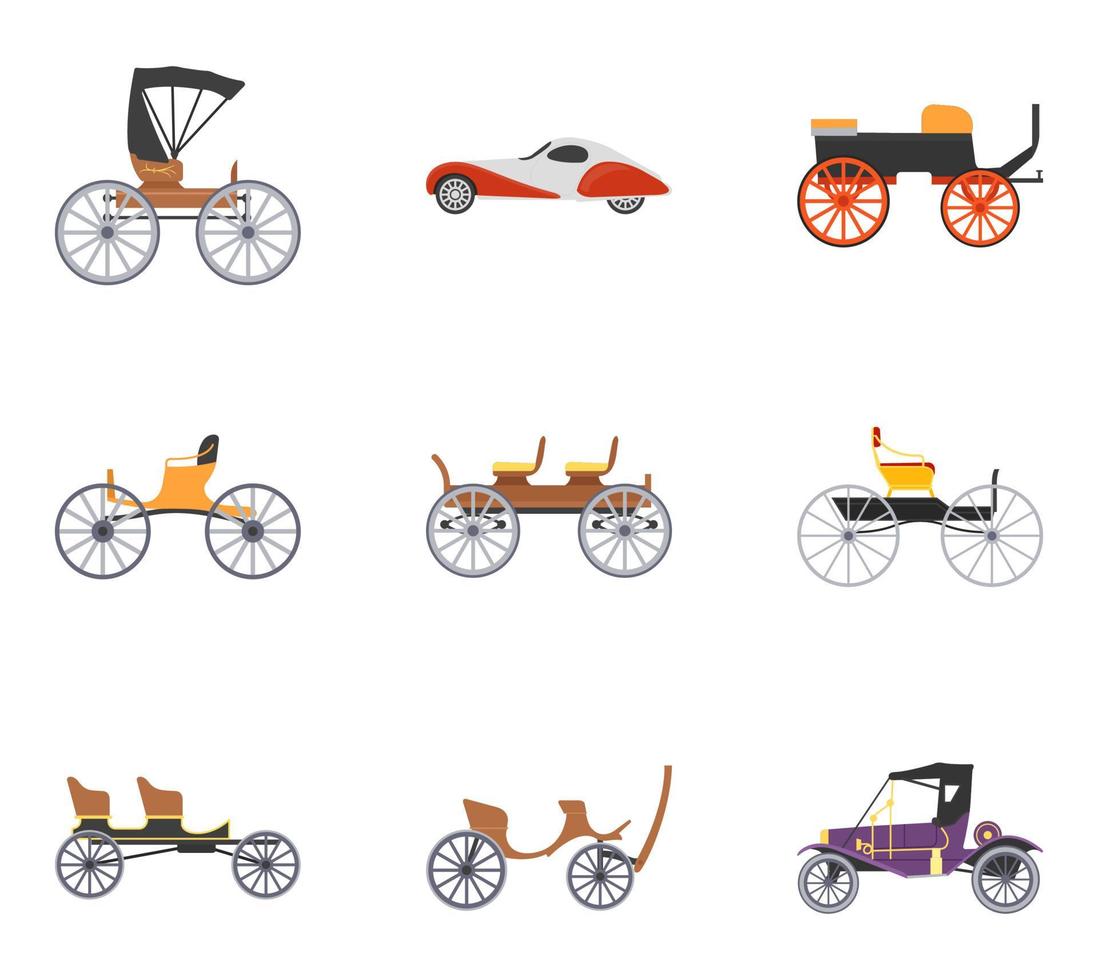 Vintage Transport Concepts vector