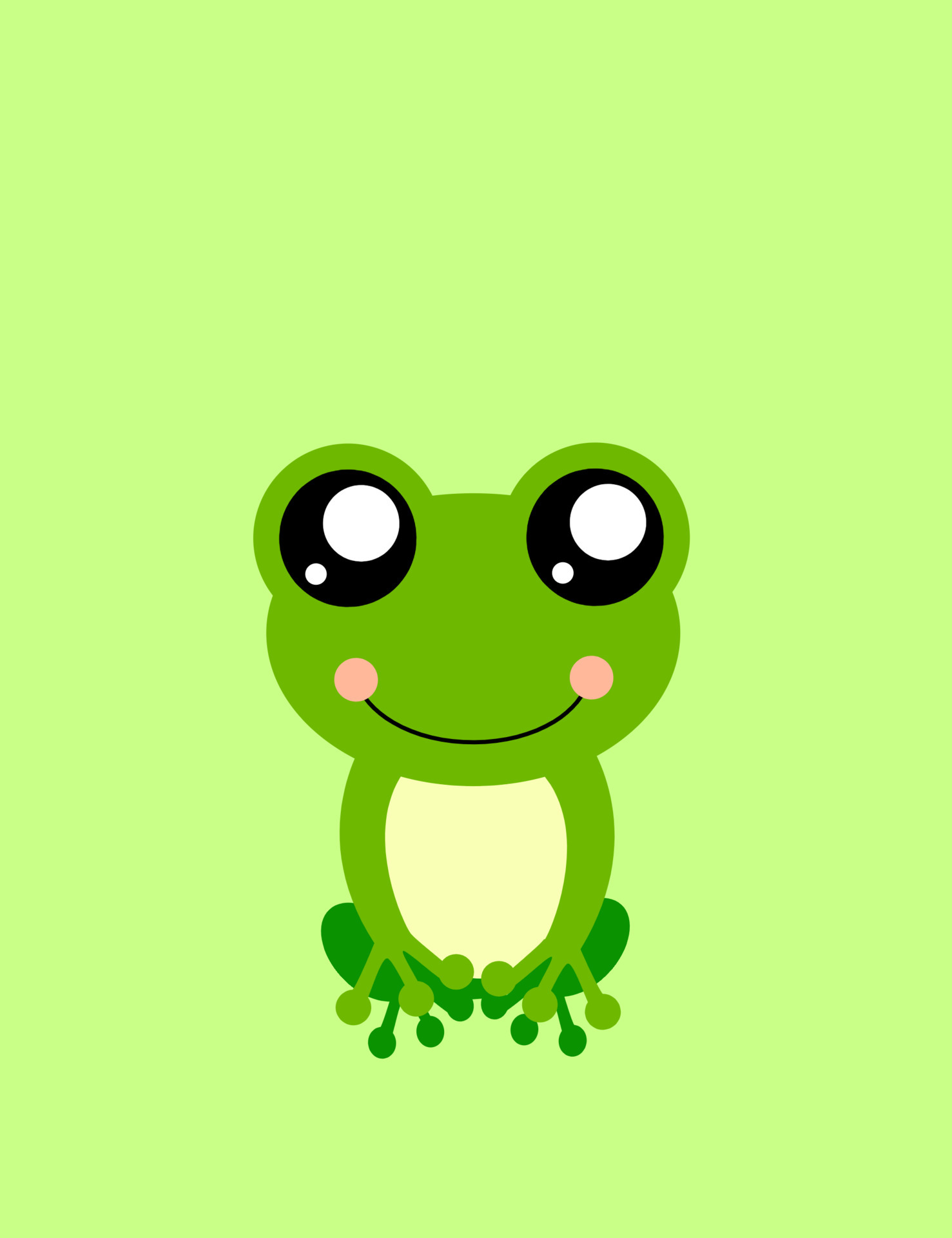 Cute Cartoon Frog 4822493 Vector Art at Vecteezy