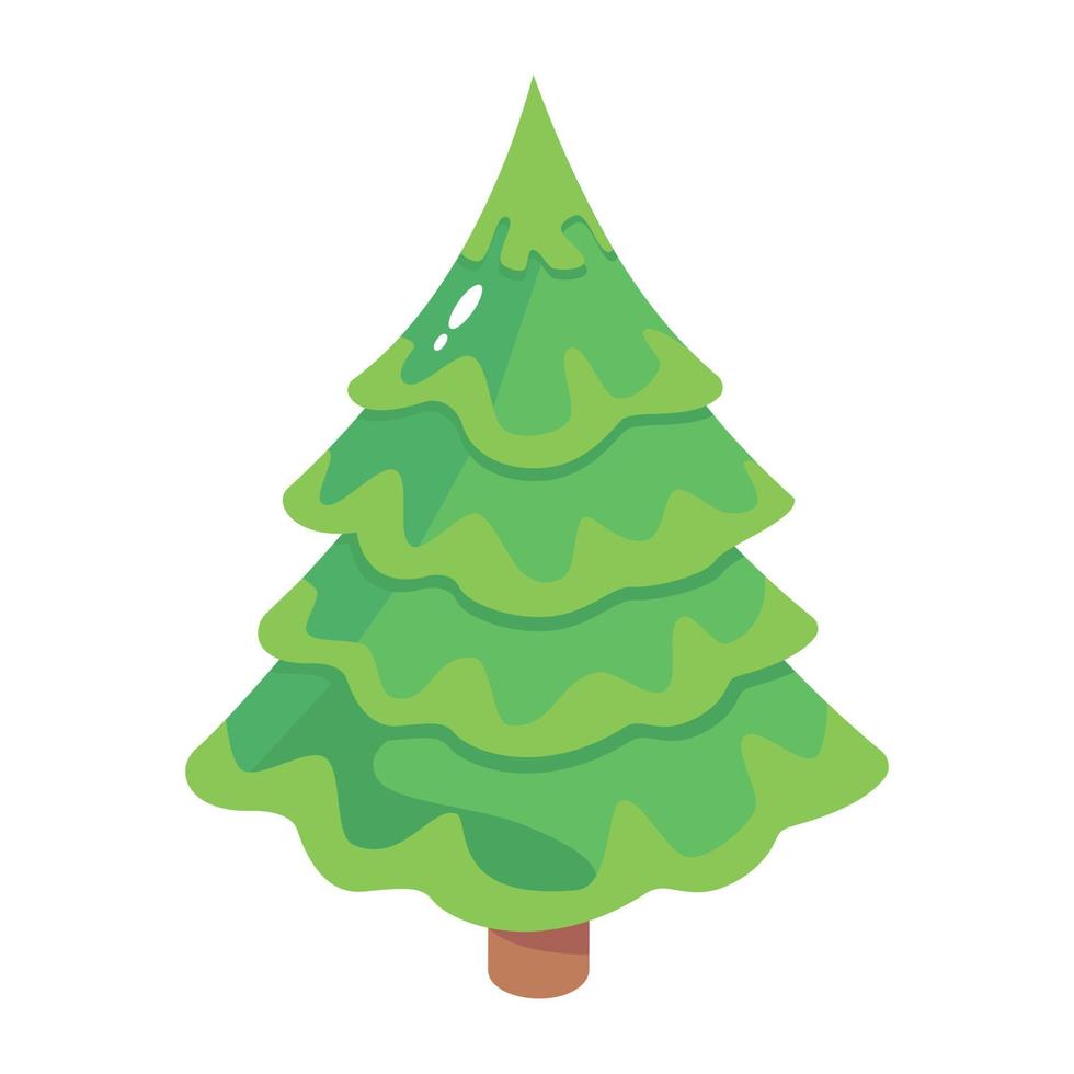 Christmas spruce Tree vector