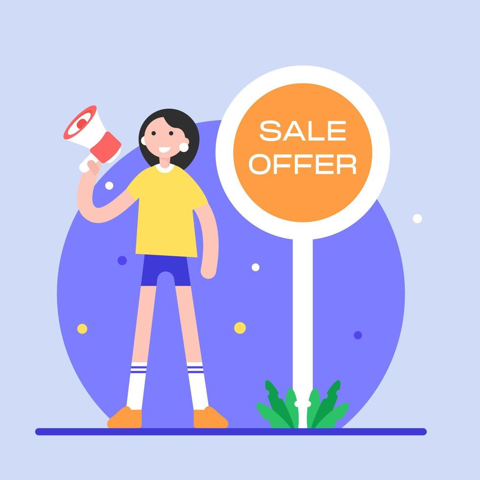 Super Sale offers vector