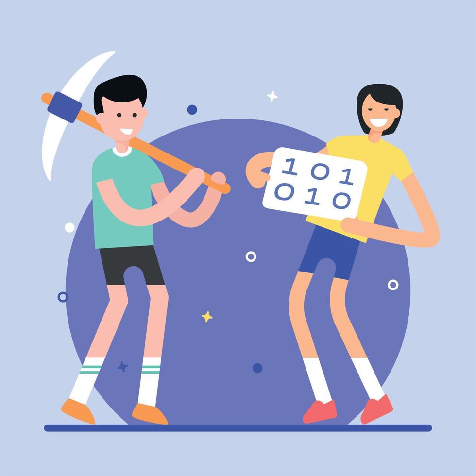 Information Mining Code 4824702 Vector Art at Vecteezy