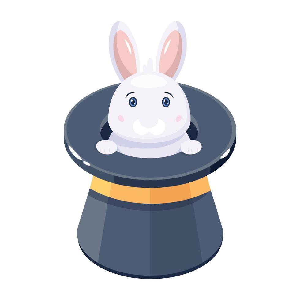 Bunny Top Magic vector