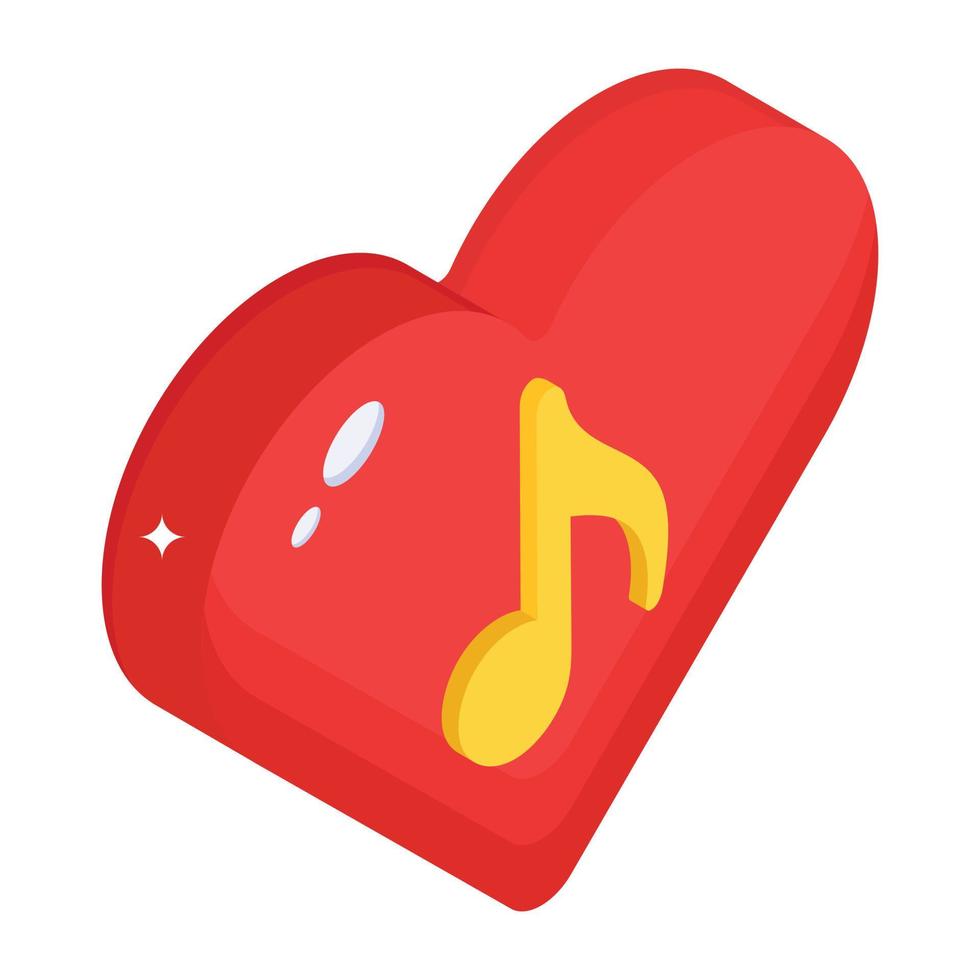 Romantic  Love Song vector