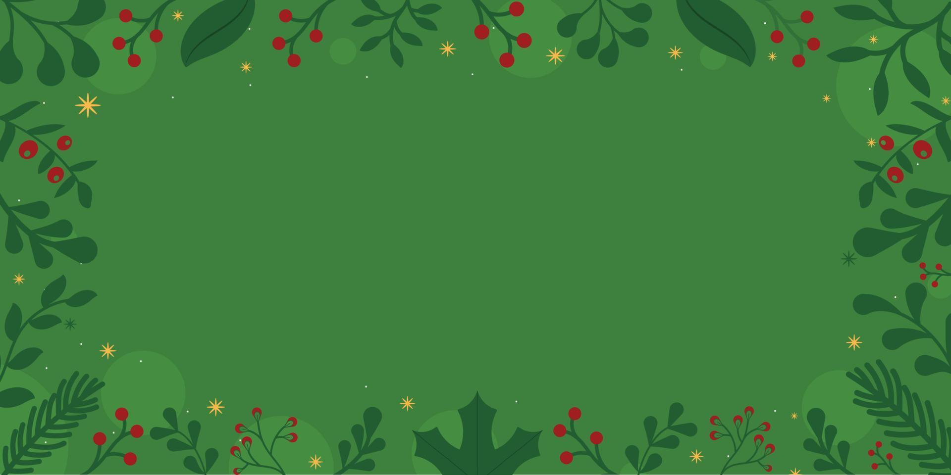 navidad y fondo de plantilla vector