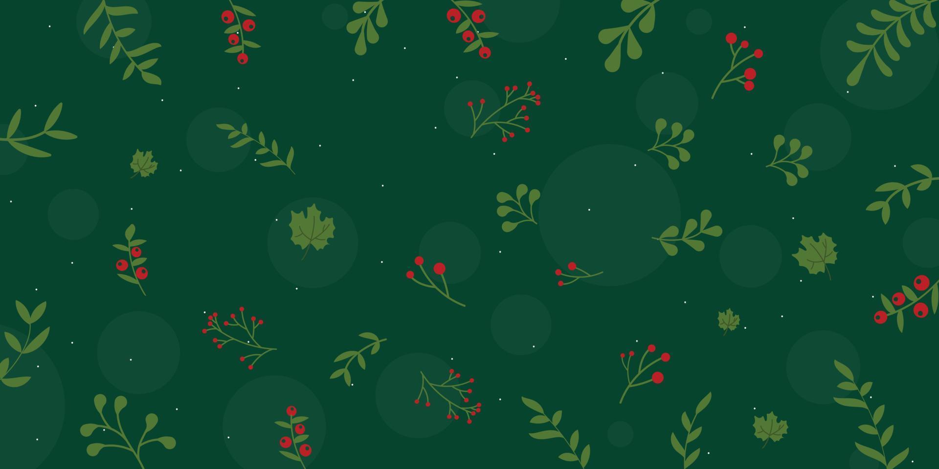 navidad y fondo de plantilla vector