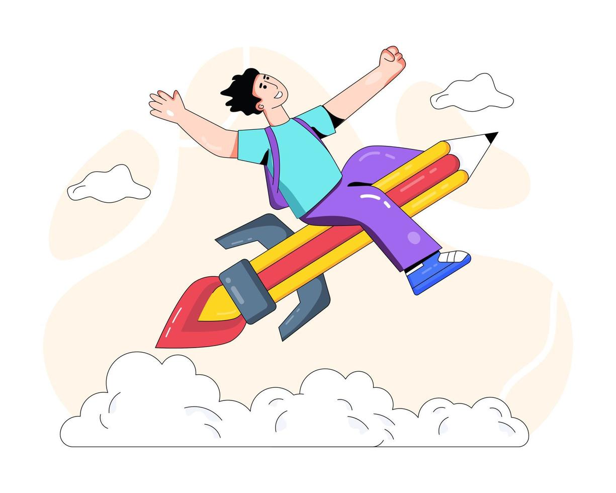 Student Startup Skill vector