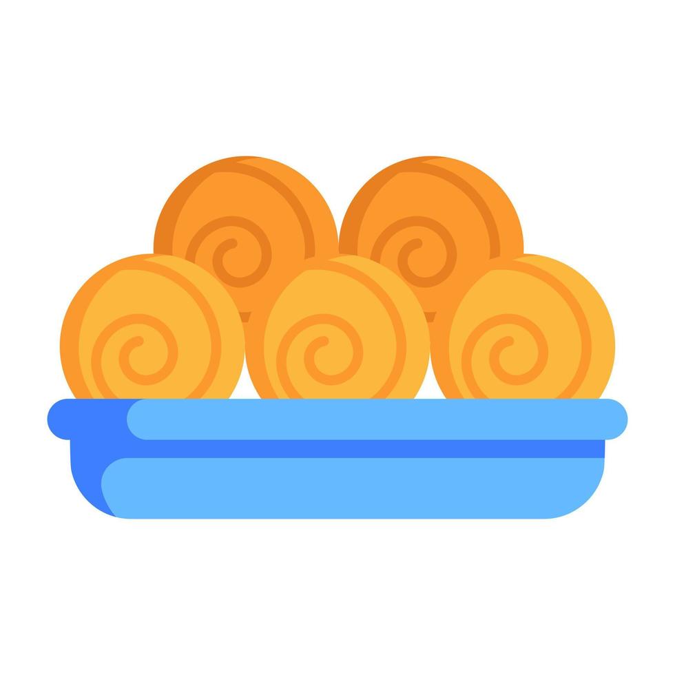 Ladoo and Traditional sweet vector