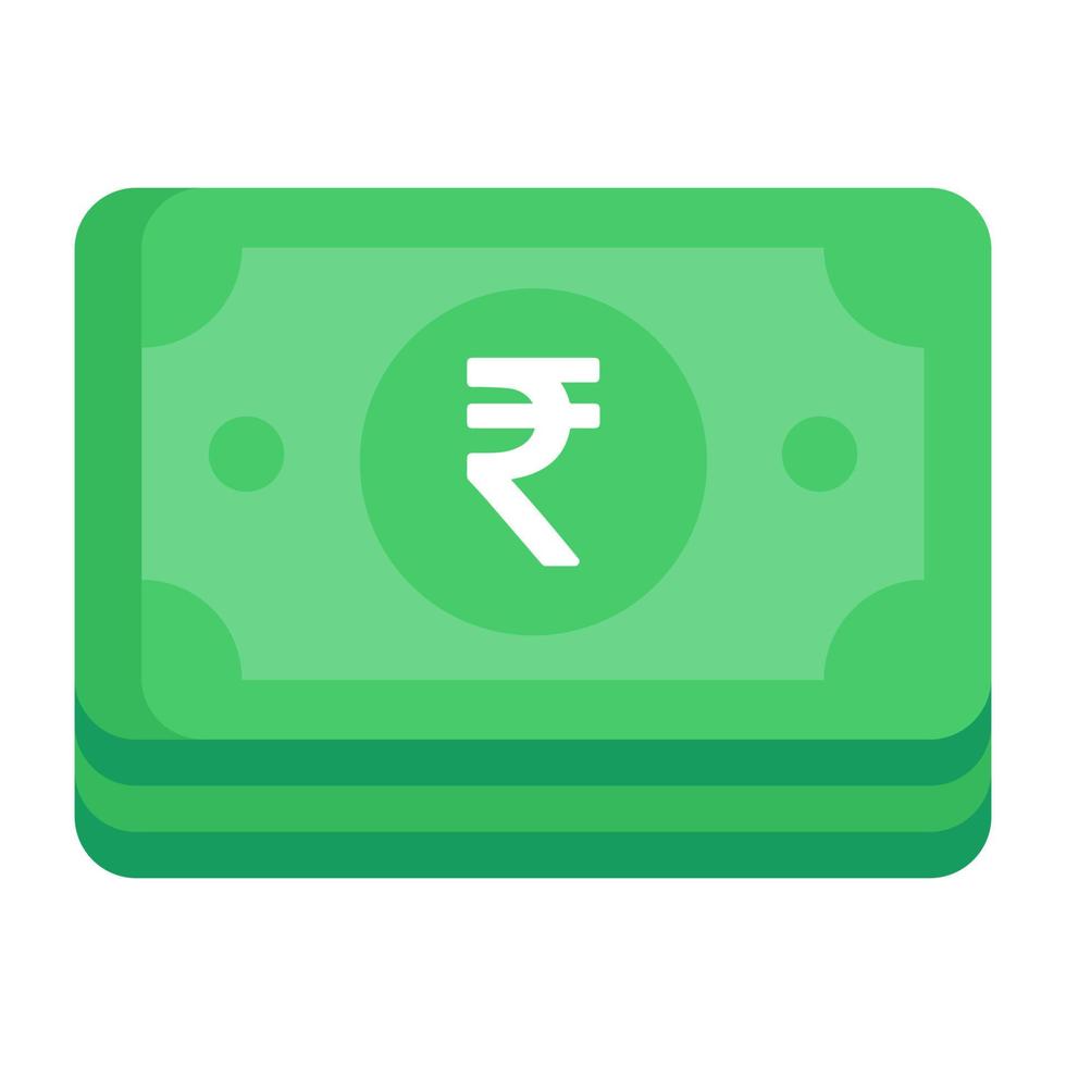 Indian Currency and Coin vector