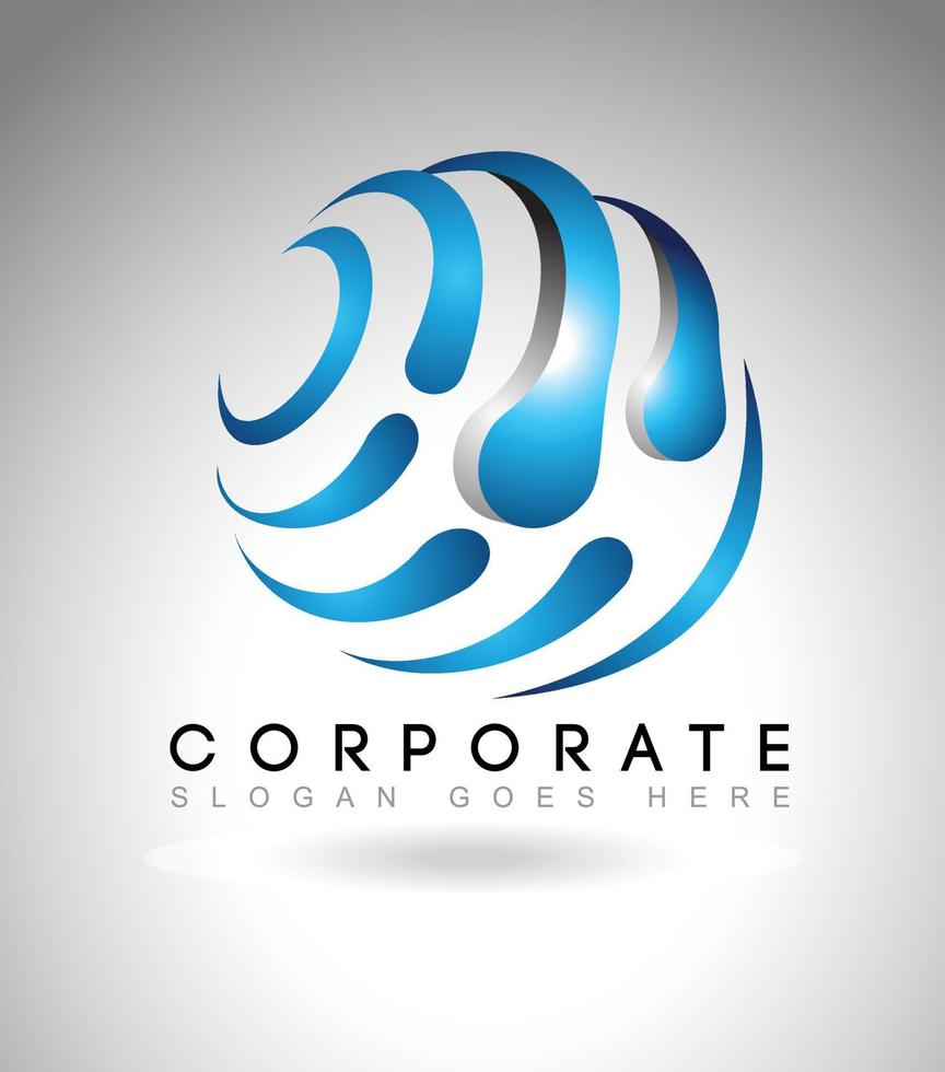 logotipo corporativo empresarial vector