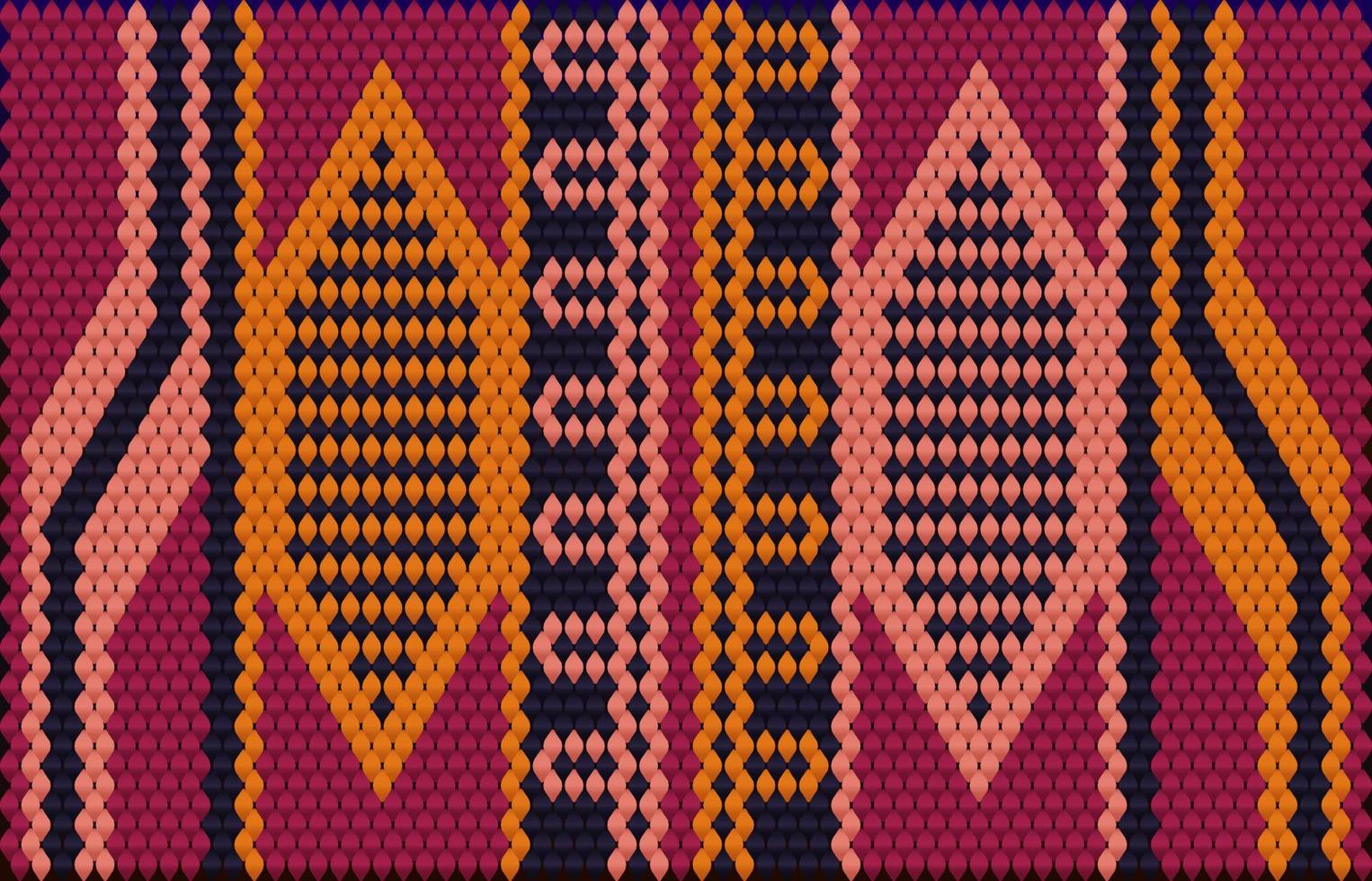 Mosaic ethnic, folk, national, geometric  for fabric, interior, ceramic, furniture in the Arabian  style. vector