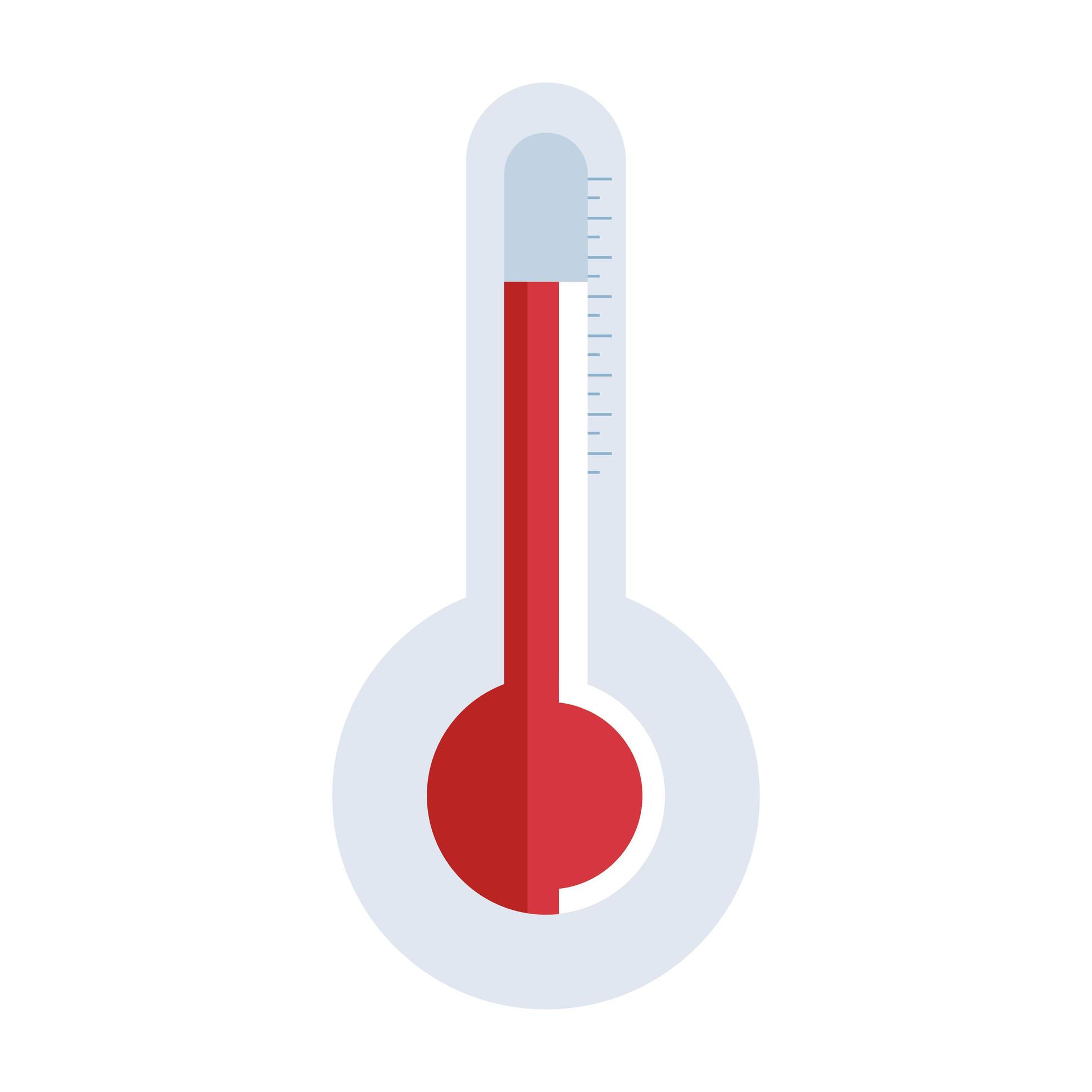 thermometer temperature measure isolated icon 4830805 Vector Art at