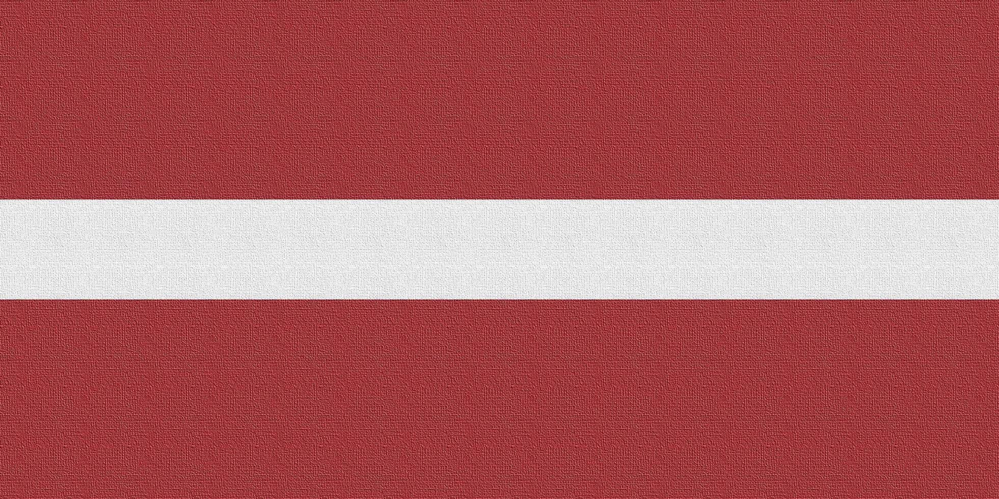 Illustration of the national flag of Latvia photo
