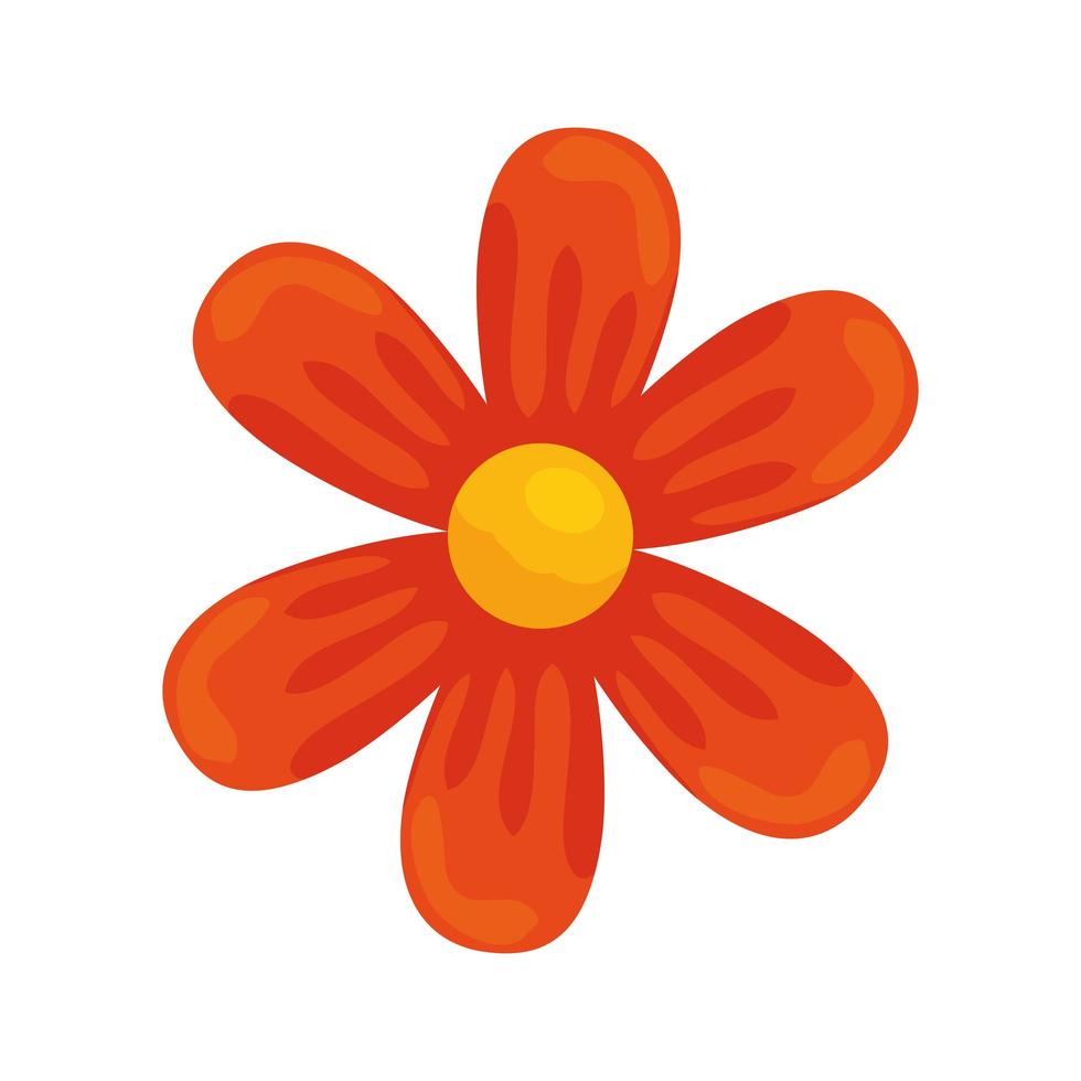 Isolated flower icon vector design