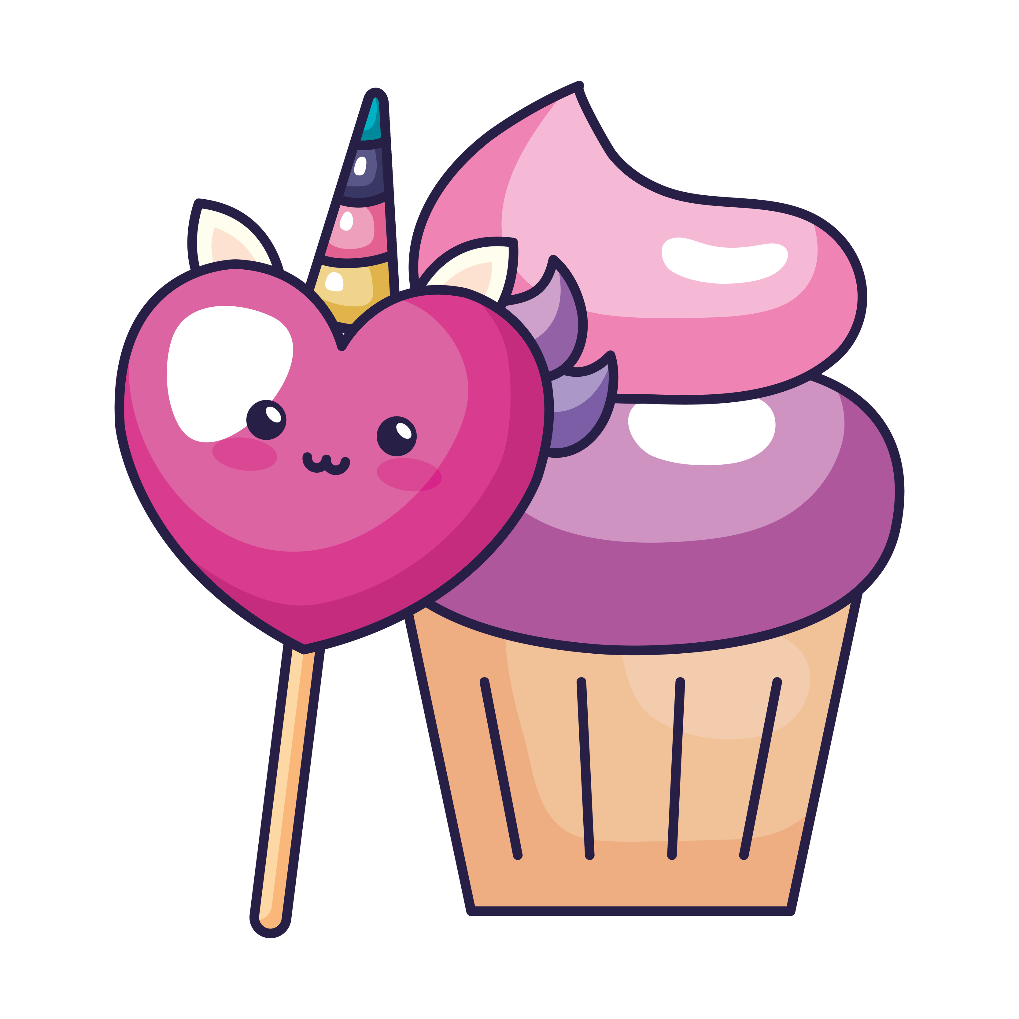 cute cake drawing easy - Clip Art Library