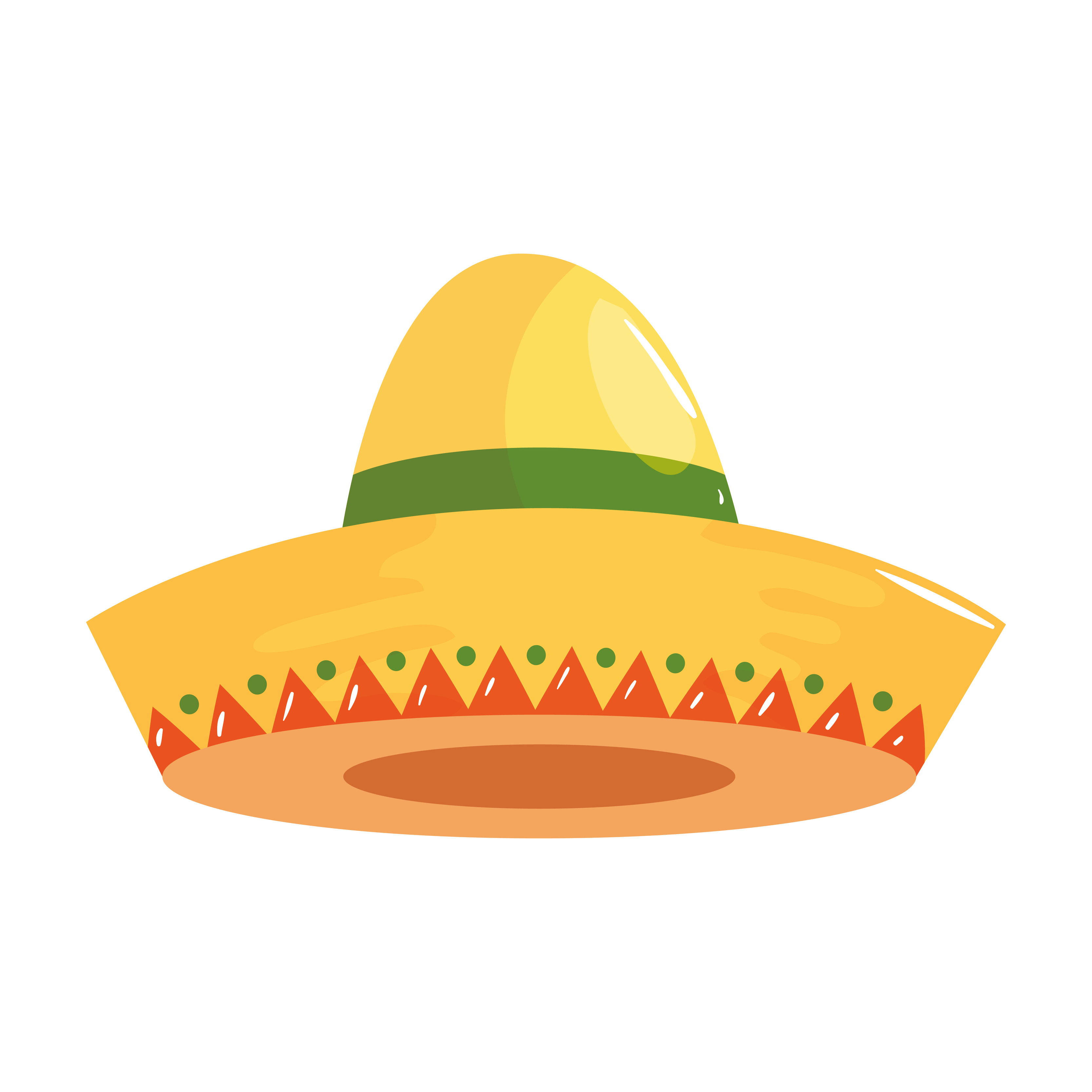 Isolated mexican hat vector design 4833460 Vector Art at Vecteezy