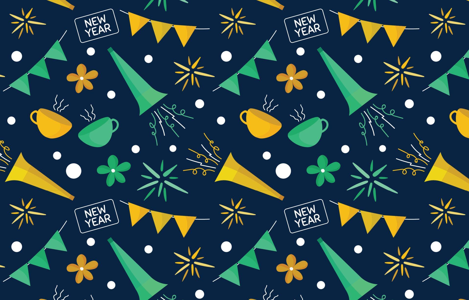 new year pattern background 4833742 Vector Art at Vecteezy