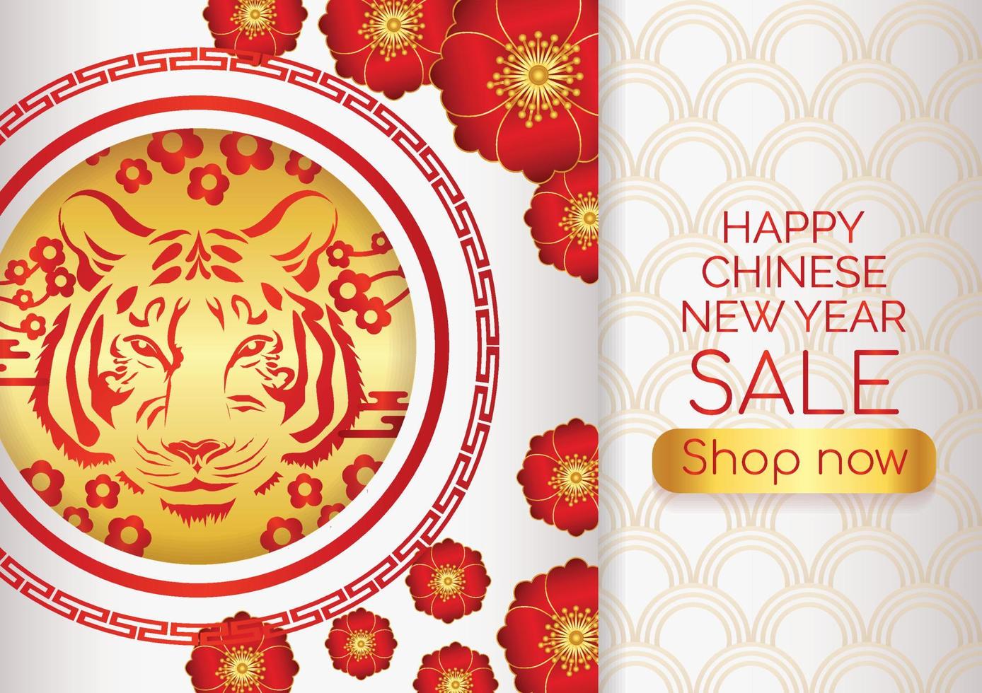 2022 chinese new year vector banner for website