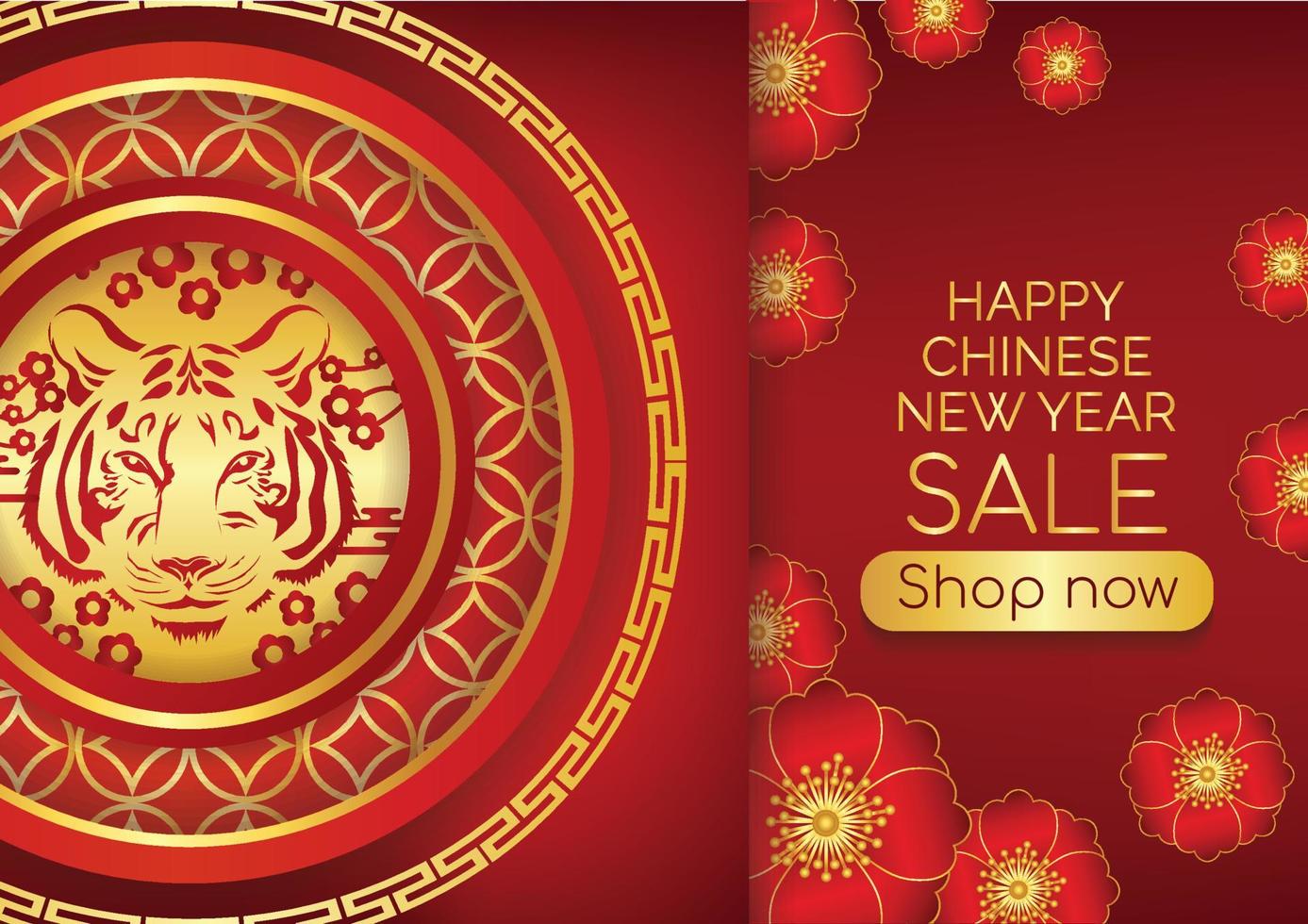 2022 chinese new year art vector web banner design