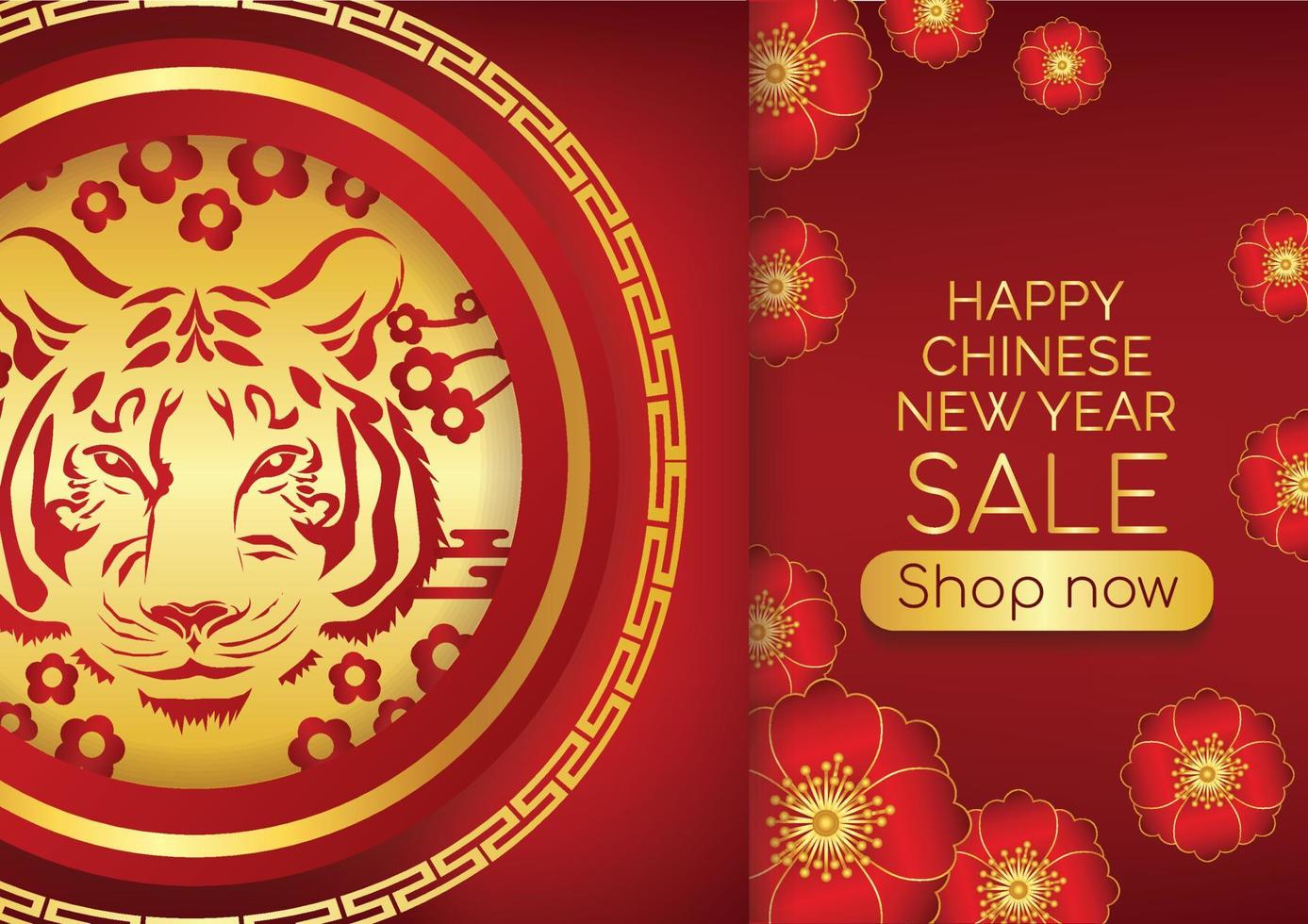 2022 chinese new year vector web banner design