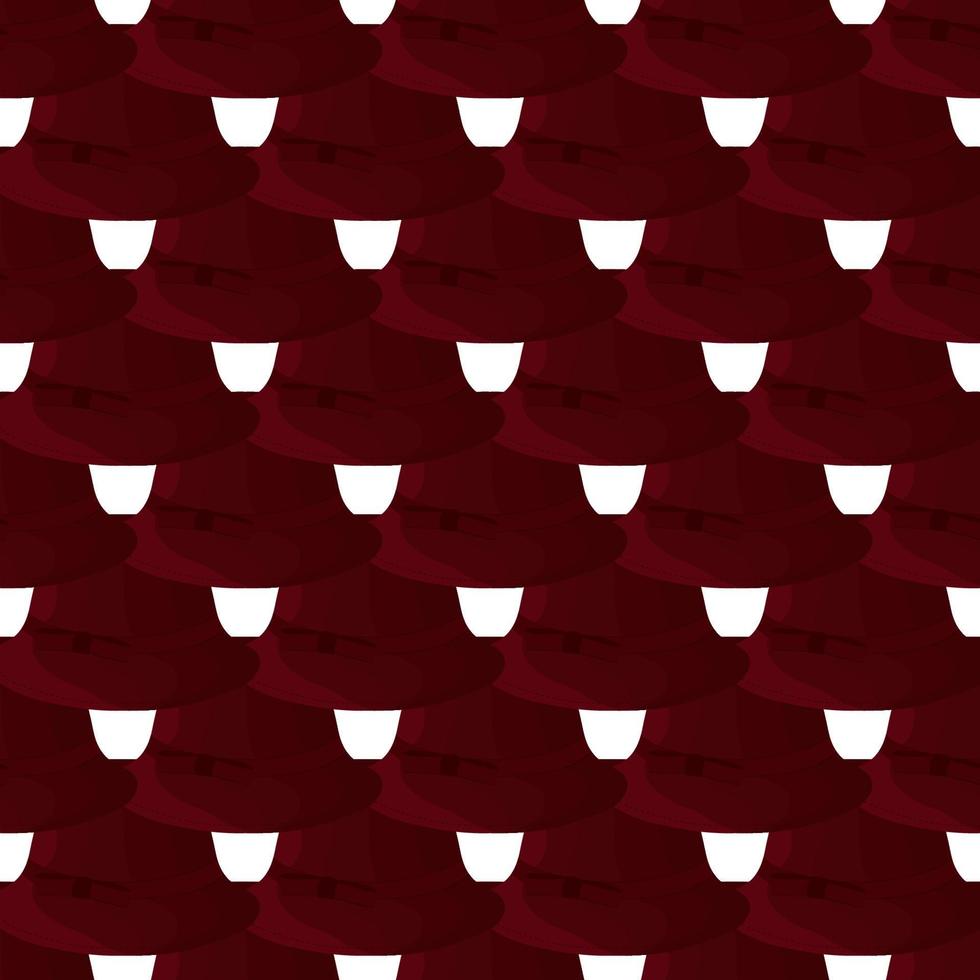 Illustration on theme colored pattern hats panama vector