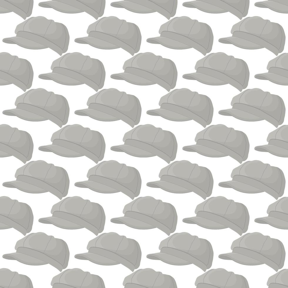 Illustration on theme colored pattern hats visor vector
