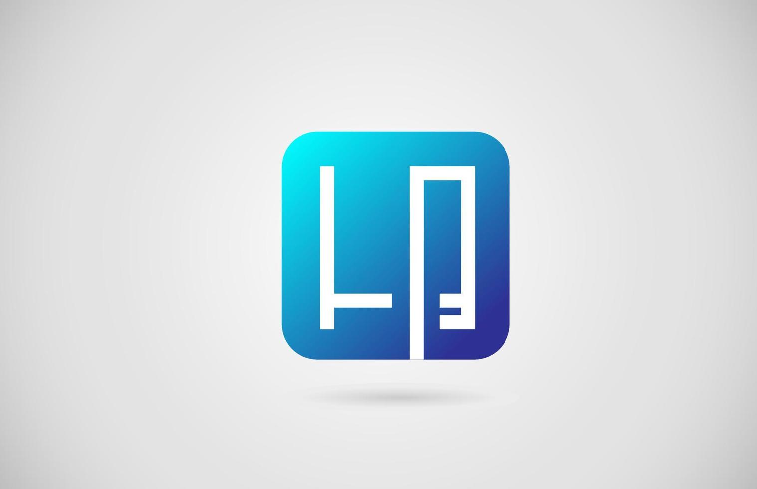 icono del logotipo de la letra del alfabeto h. diseño creativo para empresa y negocio vector