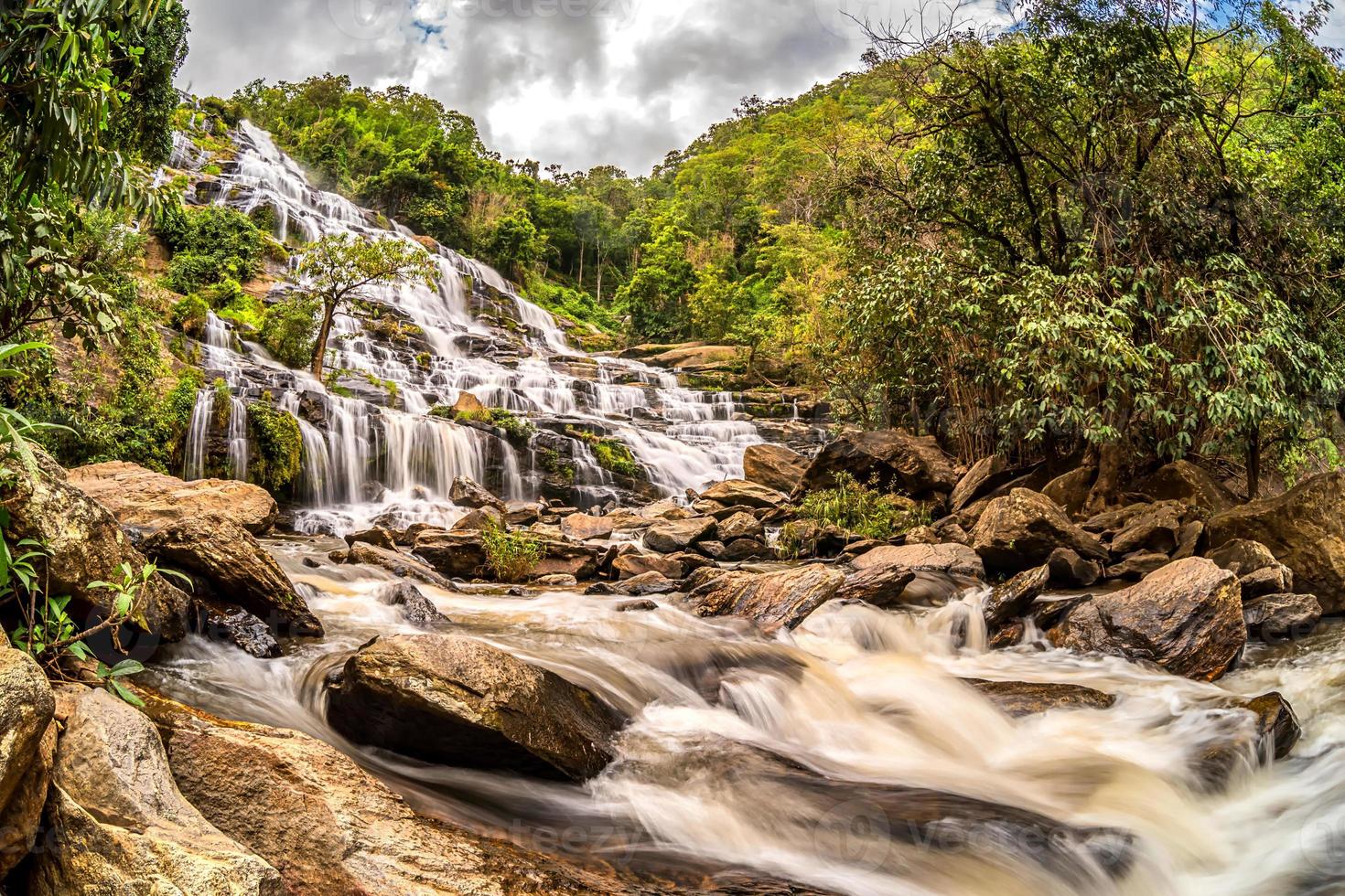 Mae Ya waterfal. photo