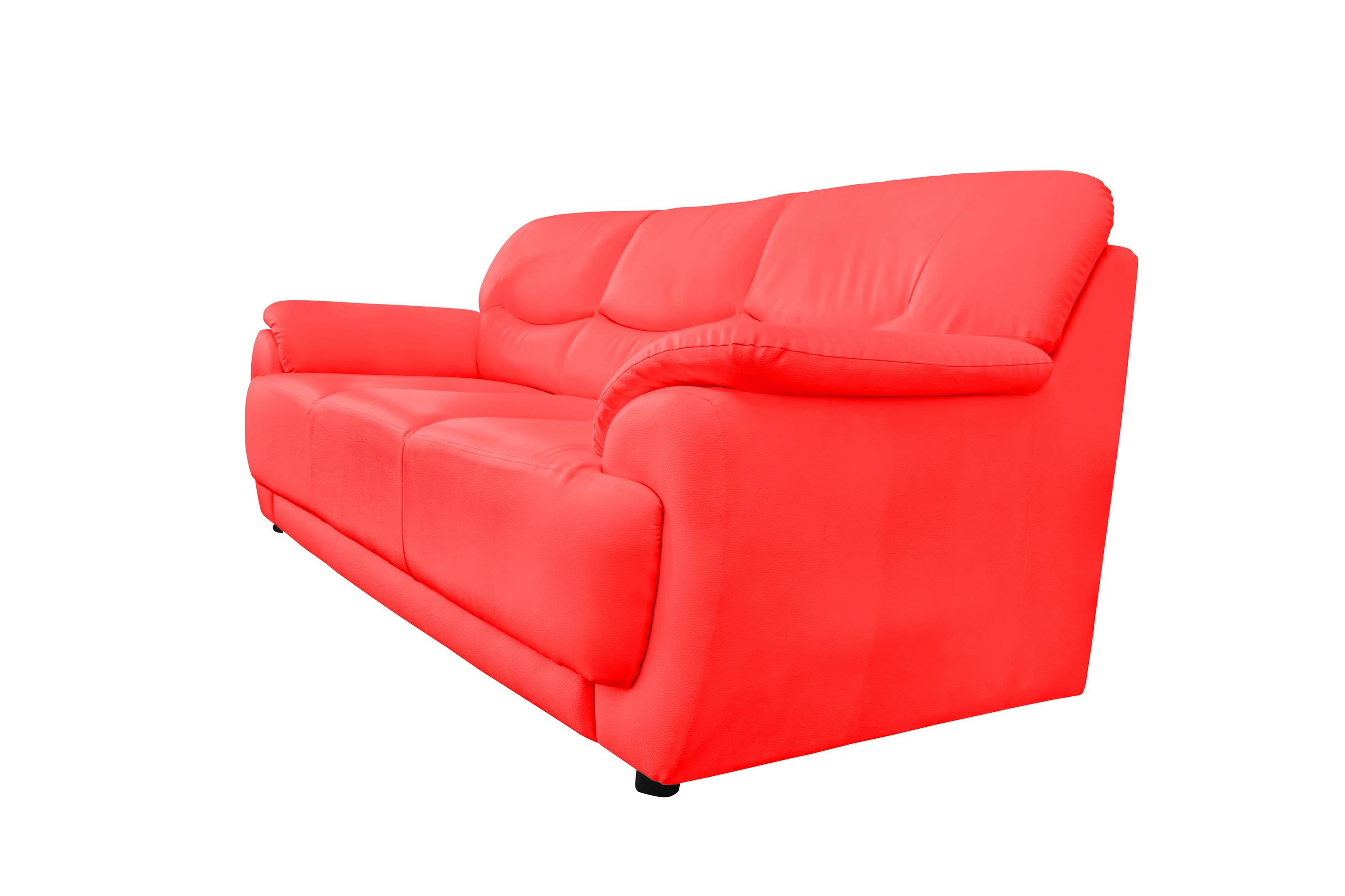 red leather sofa reddit