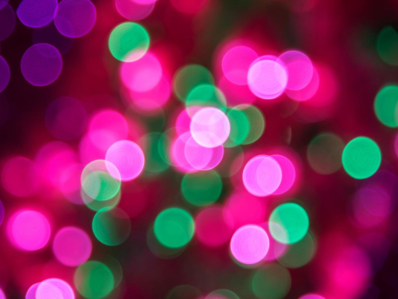 Colorful circular bokeh background. photo