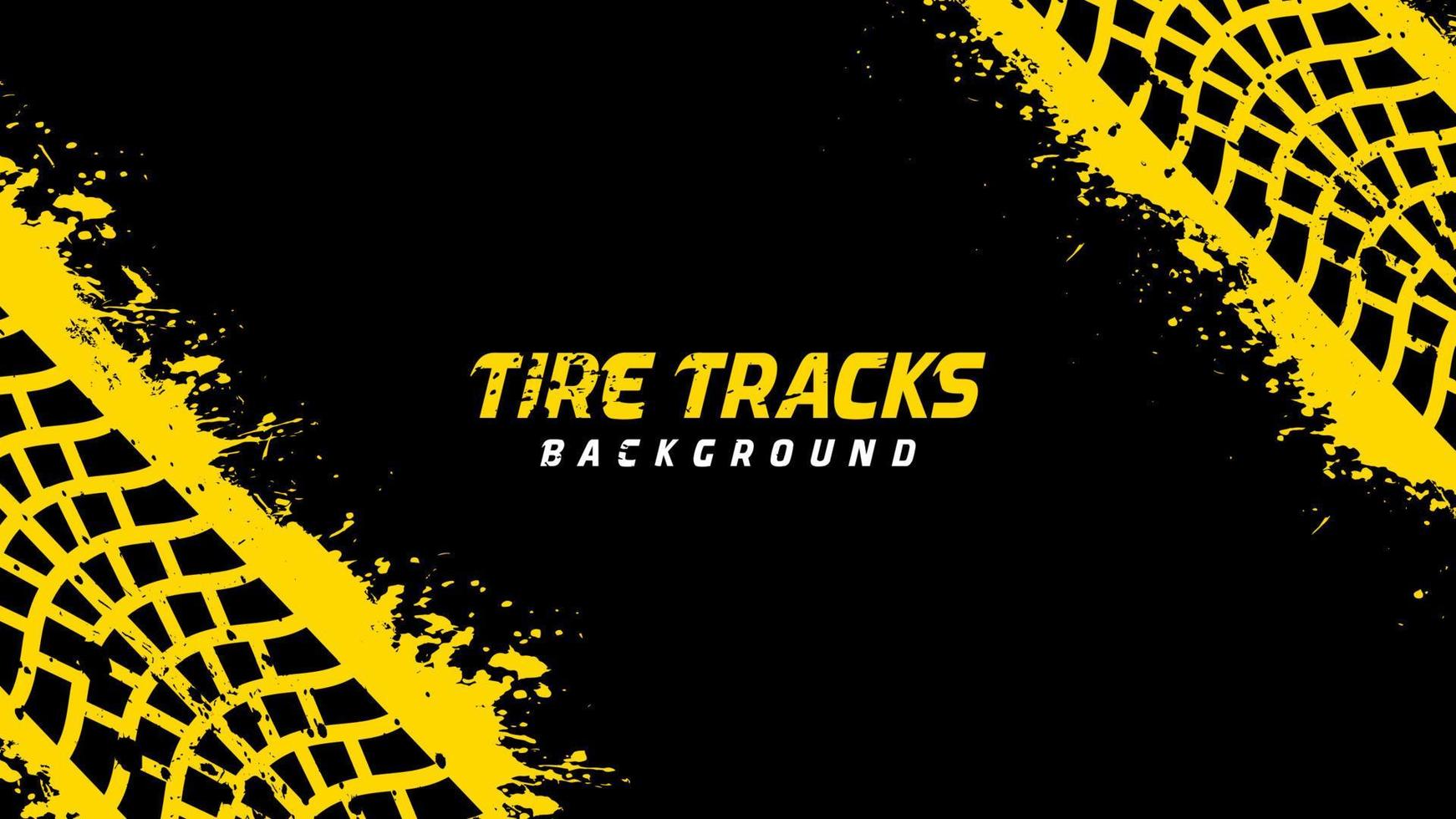 Oblique tire track traces background vector