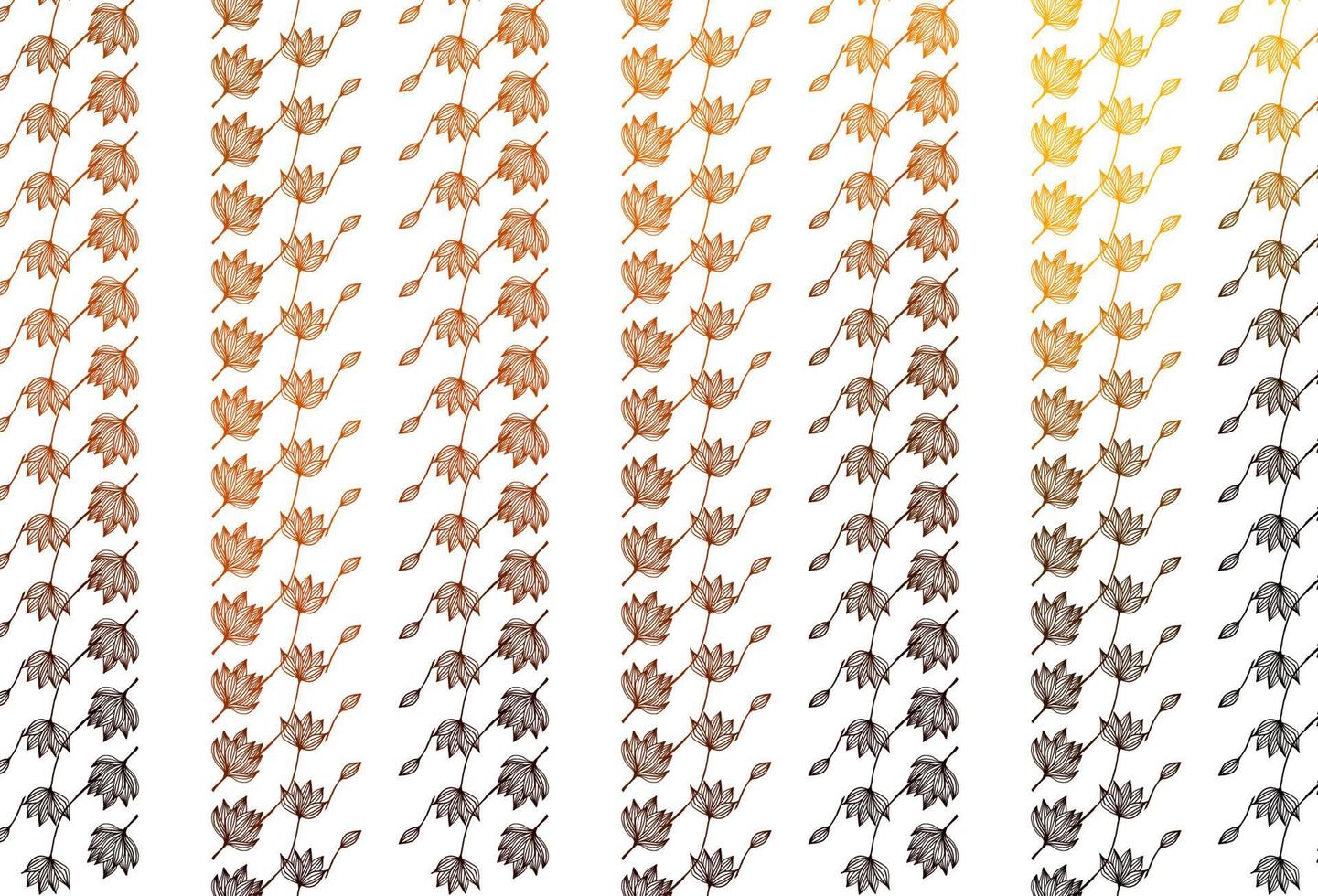 Light Yellow, Orange vector hand painted pattern.