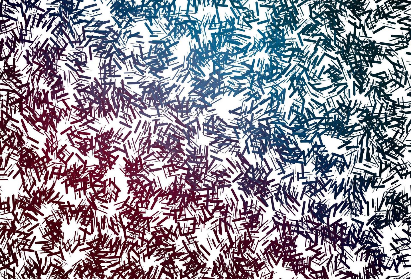 Dark red vector texture with colorful lines.