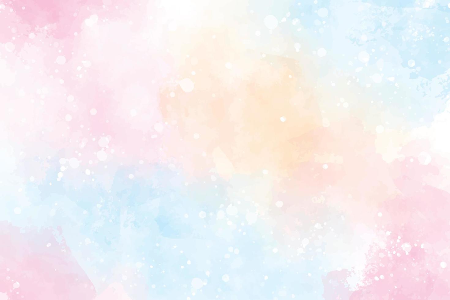 pink  multi color sweet candy valentines wet wash splash watercolor background eps10 vectors illustration