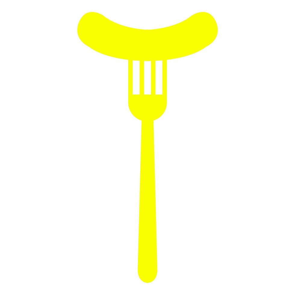 Frankfurters on a white background vector
