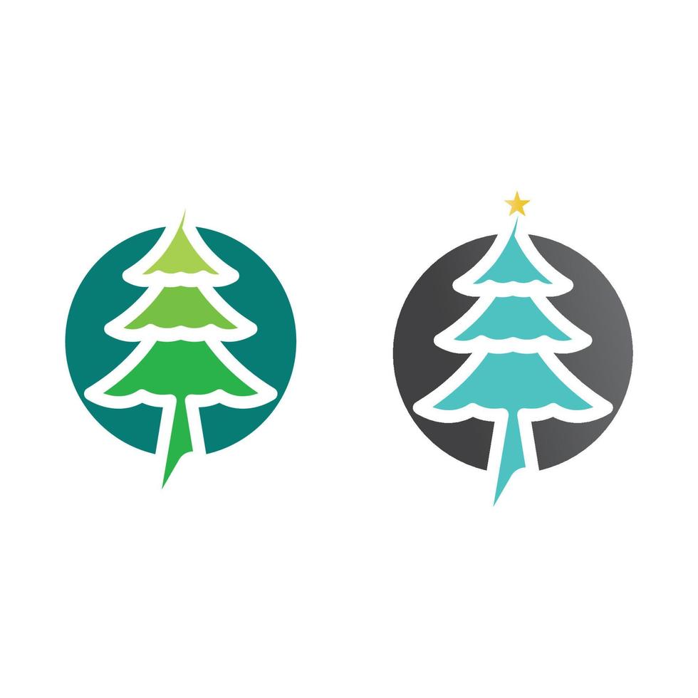 christmas logo and symbol illustration image icon vector design and symbol