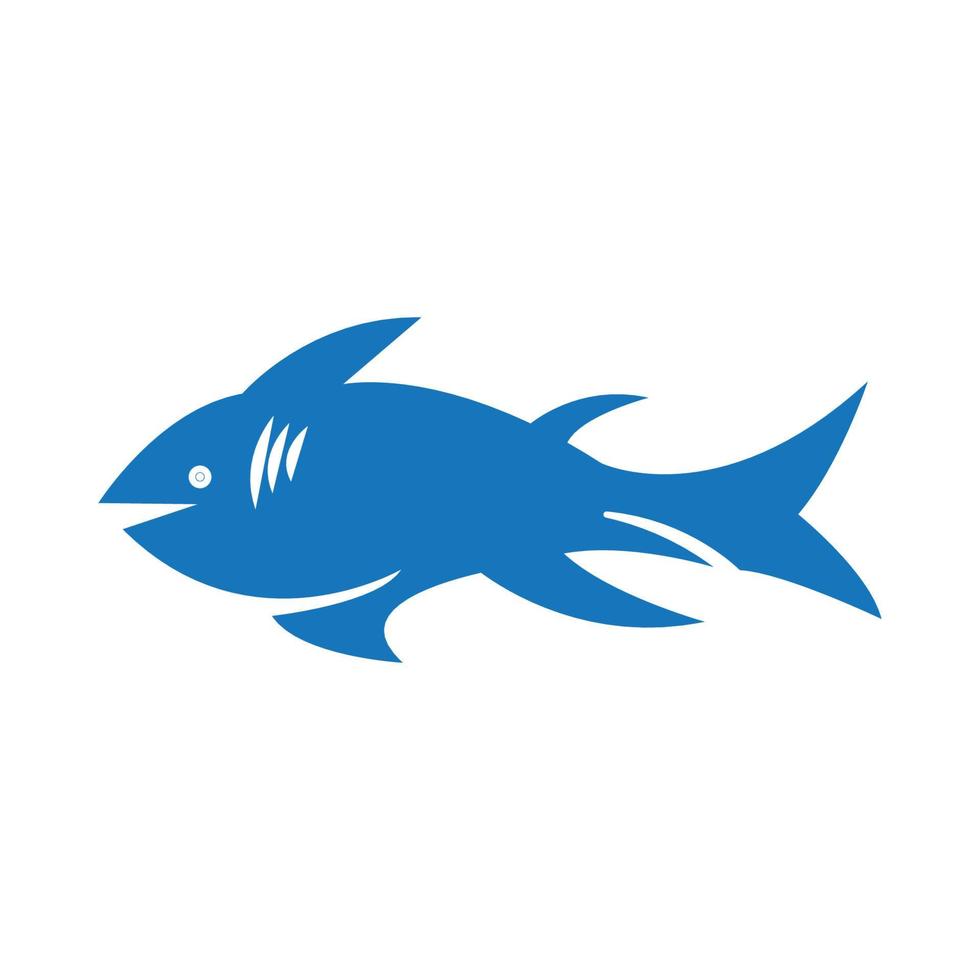 plantilla de logotipo de pescado. símbolo de vector creativo