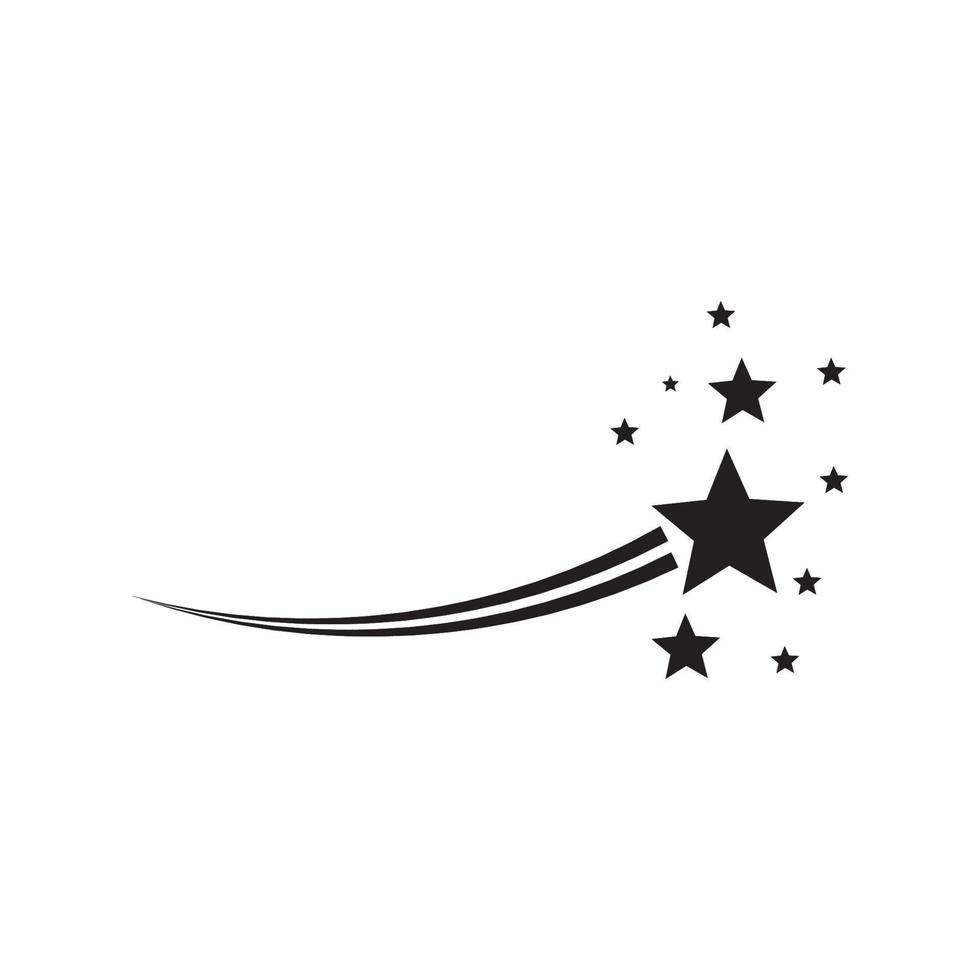 Star icon Template vector illustration design