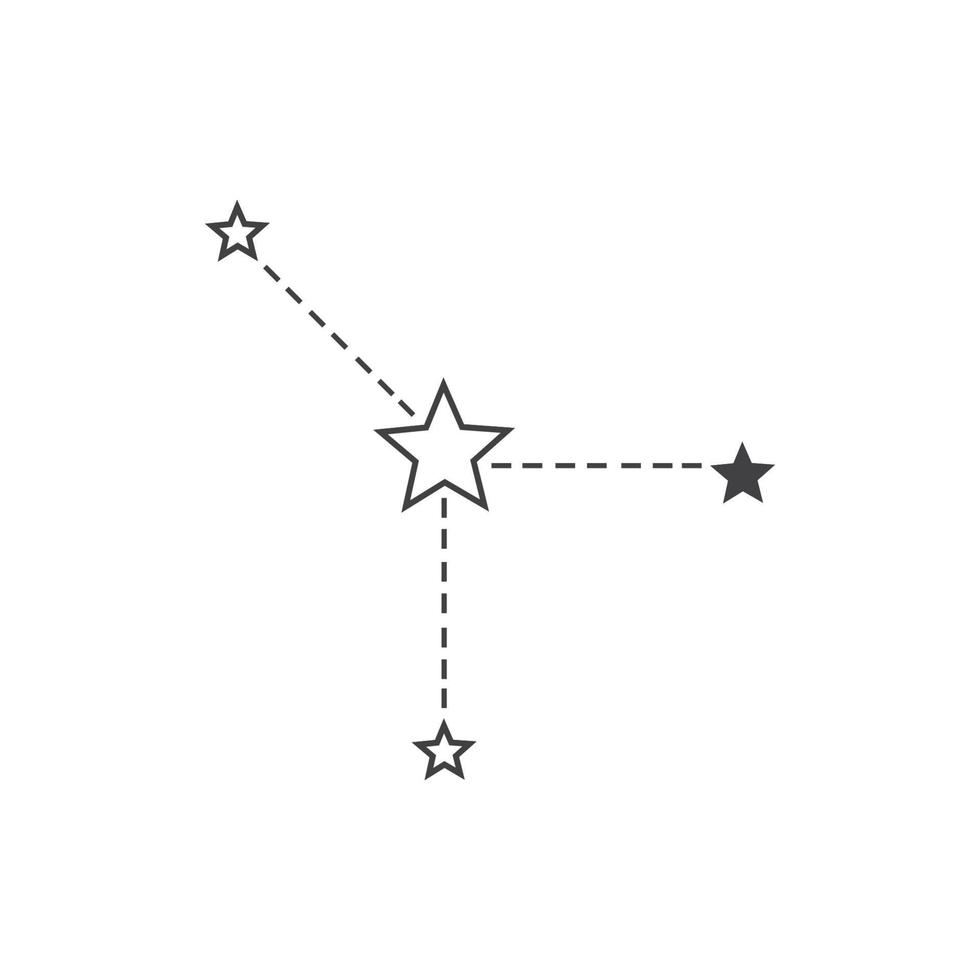 Star icon Template vector illustration design