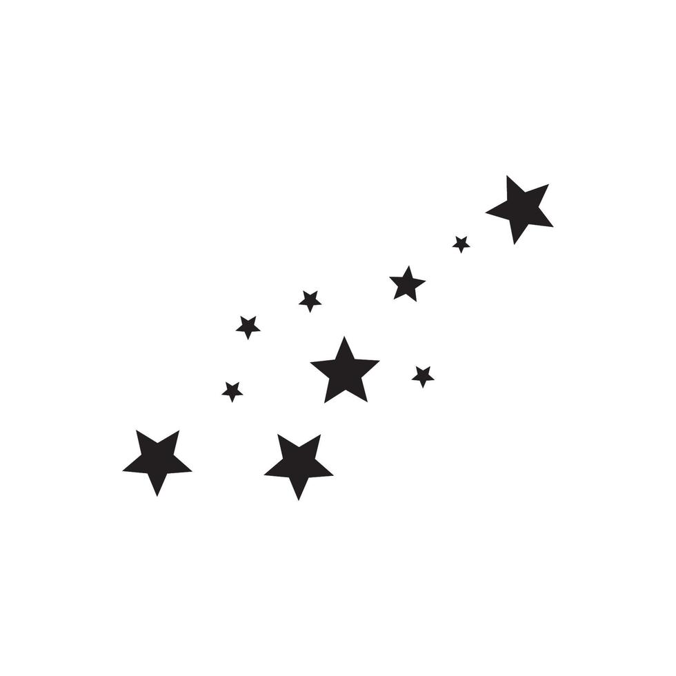 Star icon Template vector illustration design