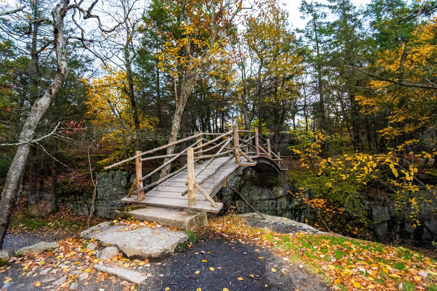 Autumn on Lake Minnewaska photo