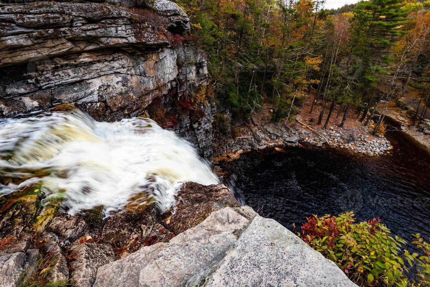 Autumn on Lake Minnewaska photo