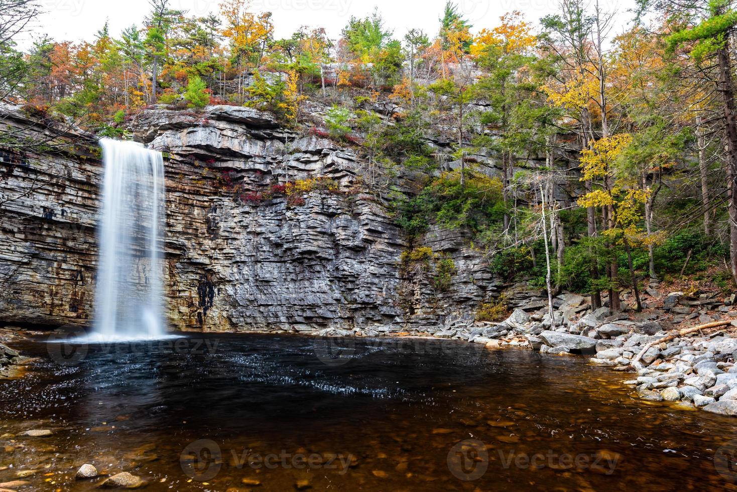 Autumn on Lake Minnewaska photo