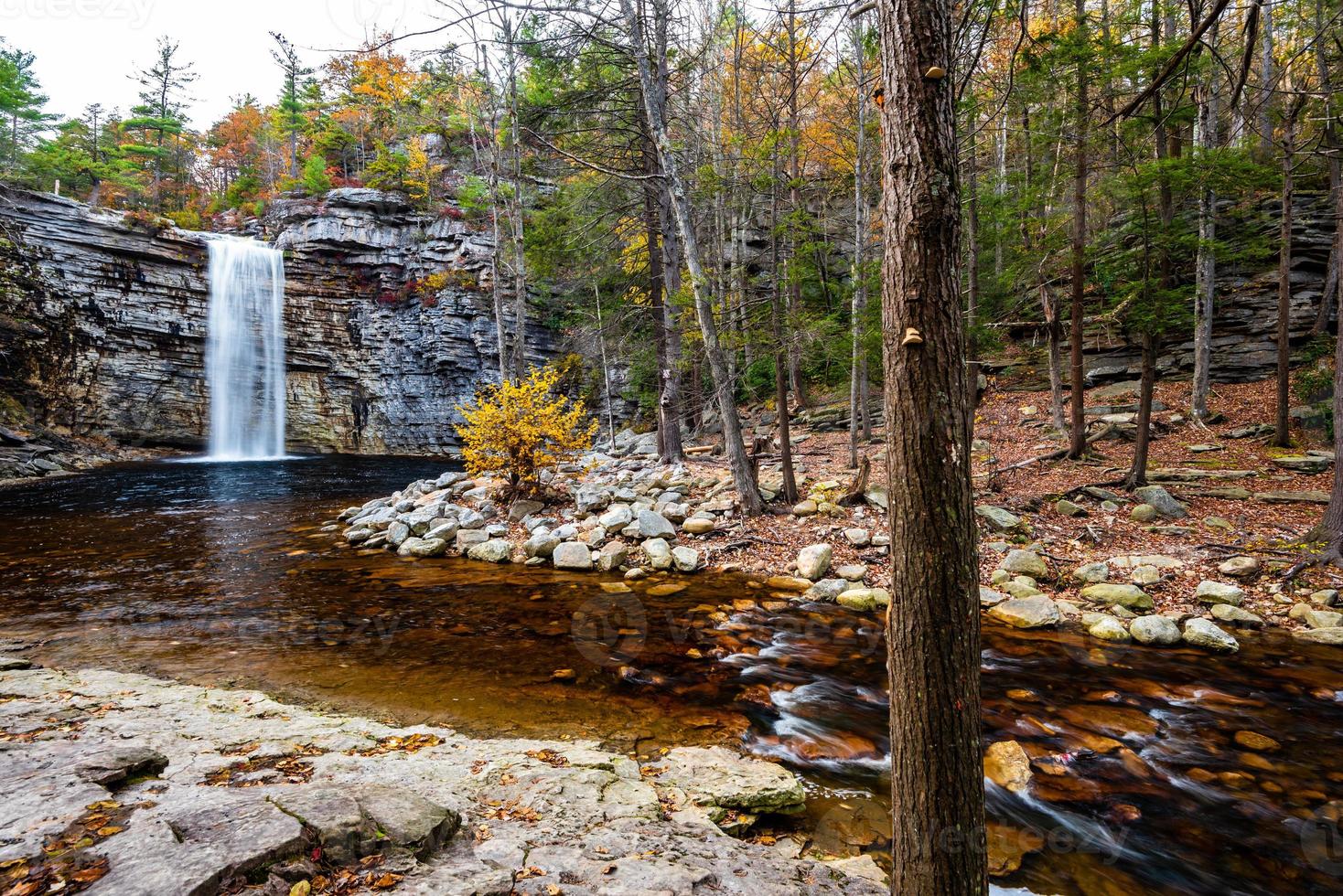 Autumn on Lake Minnewaska photo