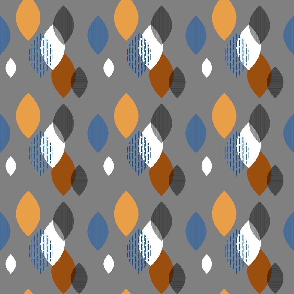 Oldie navette patrón transparente de color tenue sobre fondo gris vector