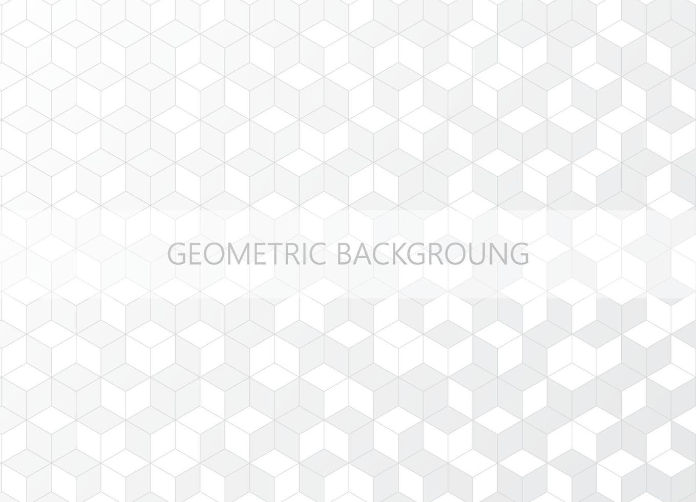 Abstract geometric gradient background rhombuses vector. vector