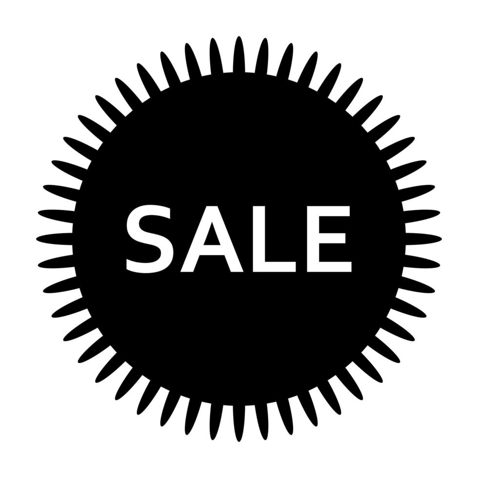 Sale on white background vector