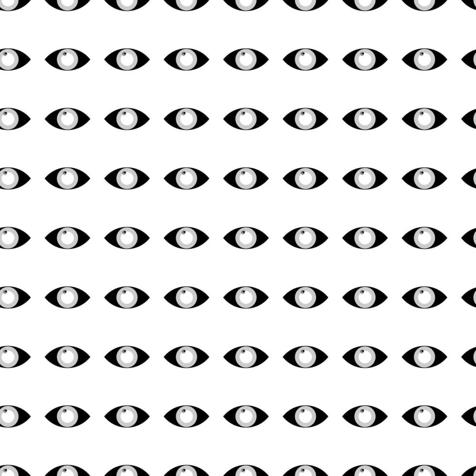 vector seamless pattern open eyes with eyelashes